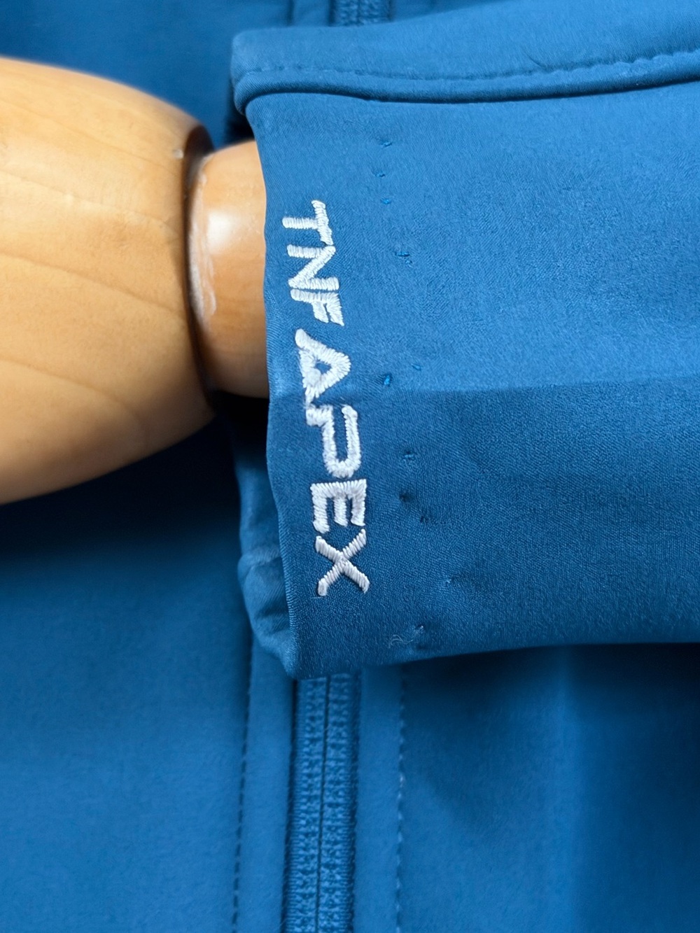 The North Face Apex Bionic Softshell Jacket Teal Blue XL - Picture 10 of 15
